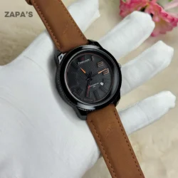 Fastrack Men’s Watch – Stylish Leather Strap, Water Resistant & 1-Year Warranty